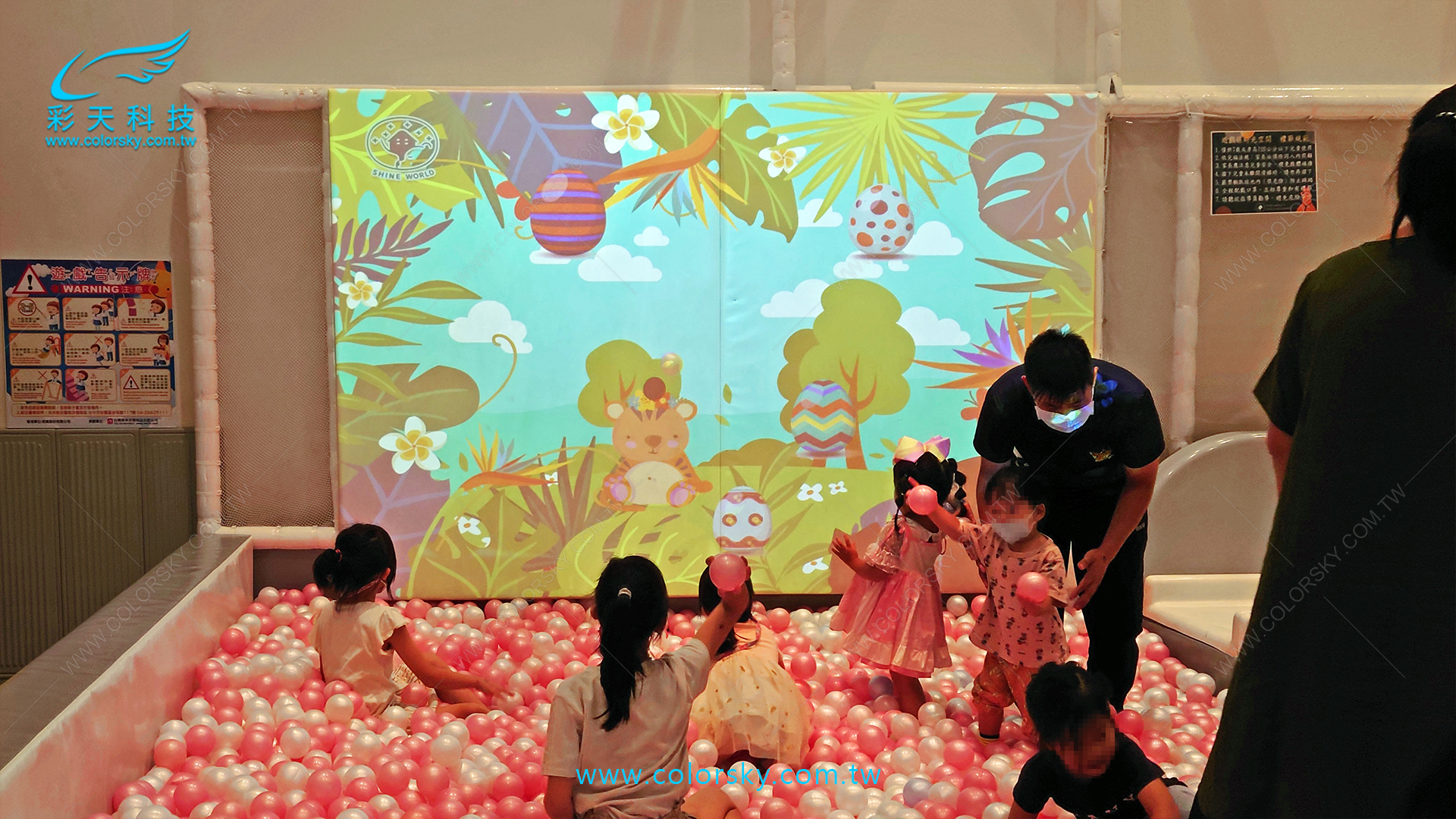 台中沙鹿-想窩11餐旅館-親子兒童遊戲區-實際使用狀況